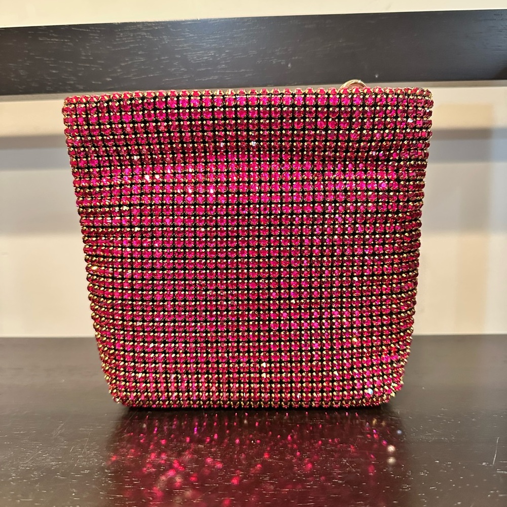 Kurt Geiger Mini Party Tote Fuchsia - Picture 4 of 10